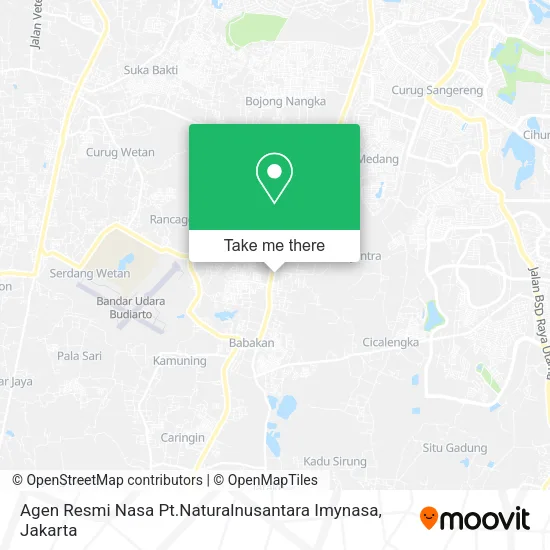 Agen Resmi Nasa Pt.Naturalnusantara Imynasa map