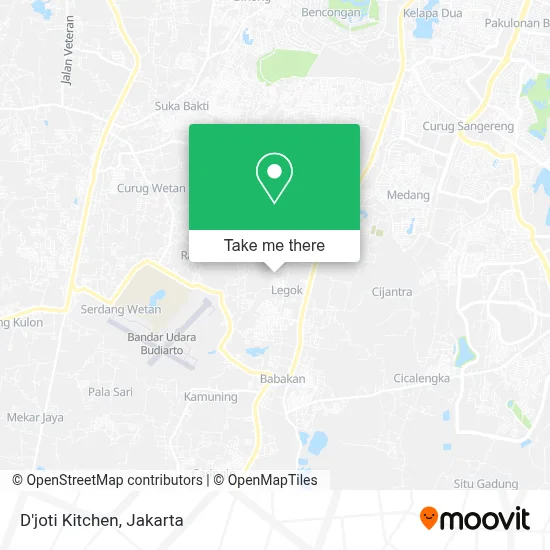 D'joti Kitchen map