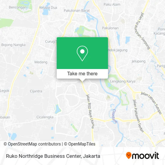 Ruko Northridge Business Center map
