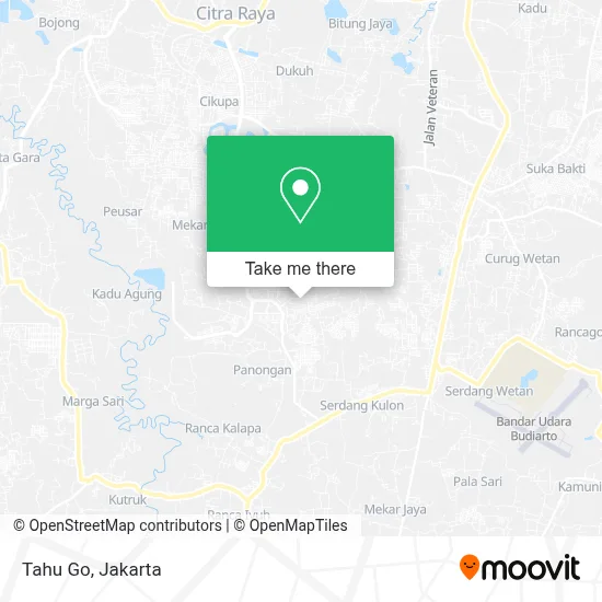 Tahu Go map