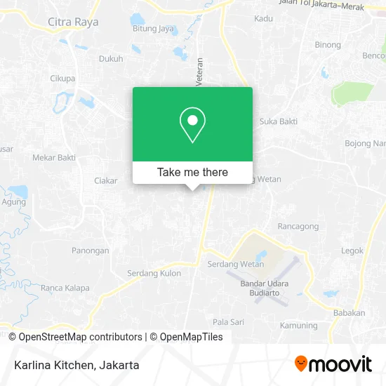 Karlina Kitchen map