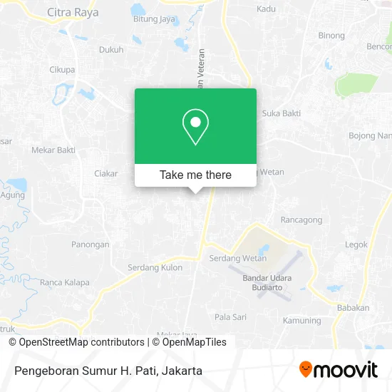 Pengeboran Sumur H. Pati map