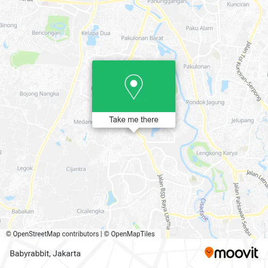 Babyrabbit map