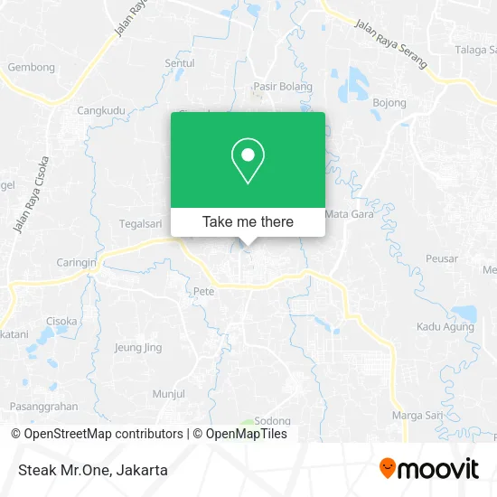 Steak Mr.One map