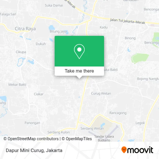 Dapur Mini Curug map