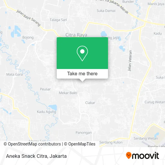Aneka Snack Citra map