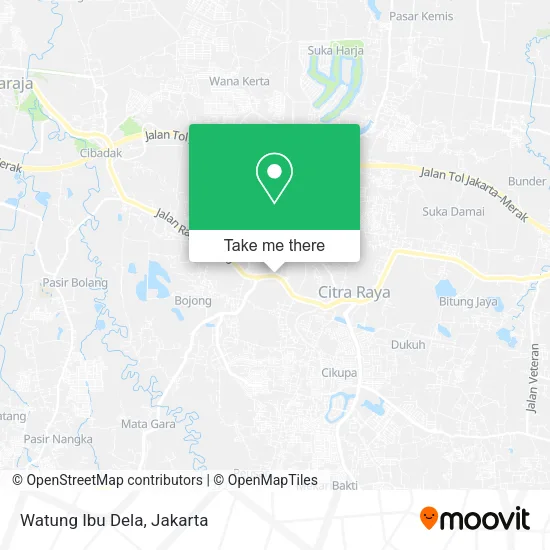 Watung Ibu Dela map