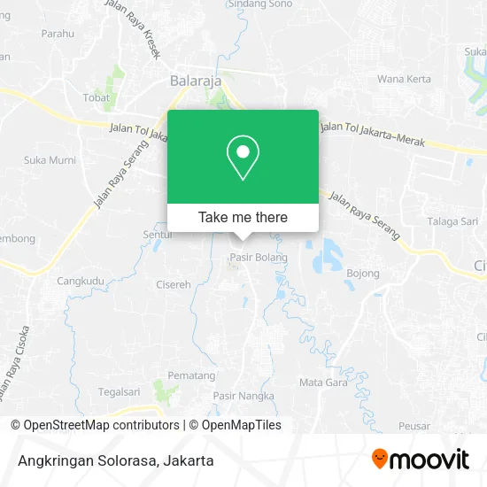 Angkringan Solorasa map