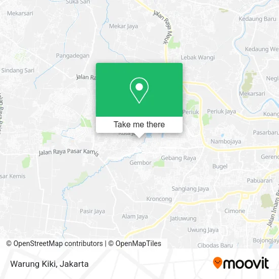 Warung Kiki map