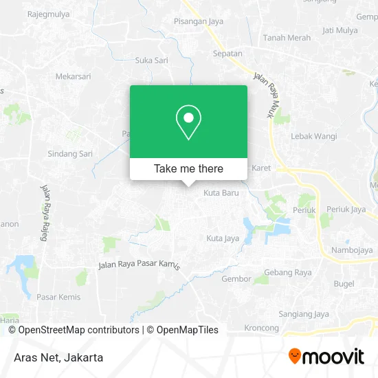 Aras Net map