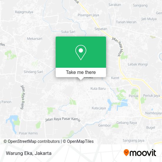 Warung Eka map