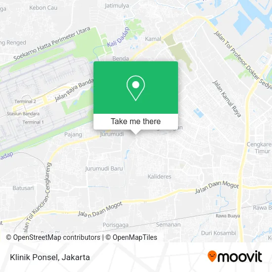 Klinik Ponsel map