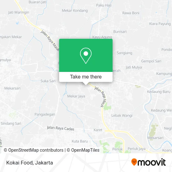 Kokai Food map