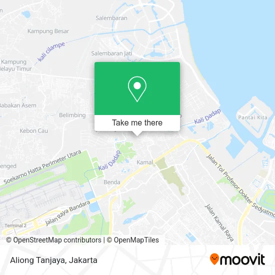 Aliong Tanjaya map