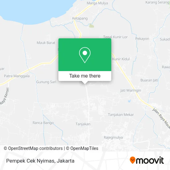 Pempek Cek Nyimas map