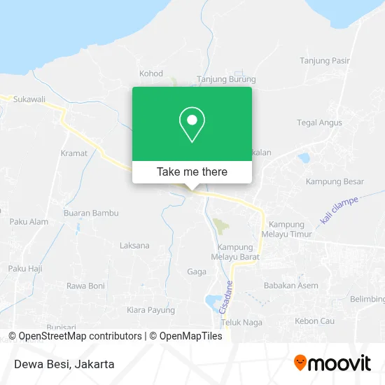 Dewa Besi map