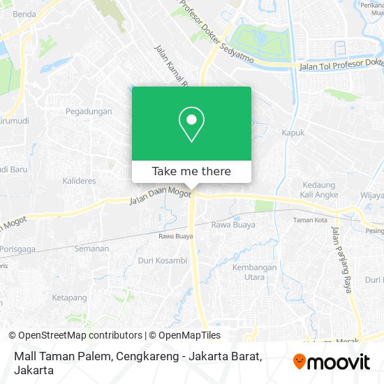 Mall Taman Palem, Cengkareng - Jakarta Barat map