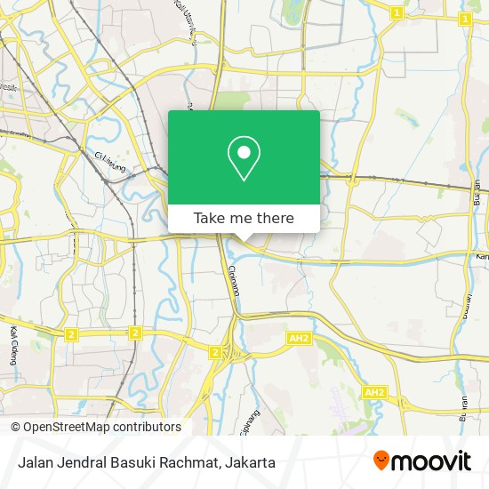 Jalan Jendral Basuki Rachmat map