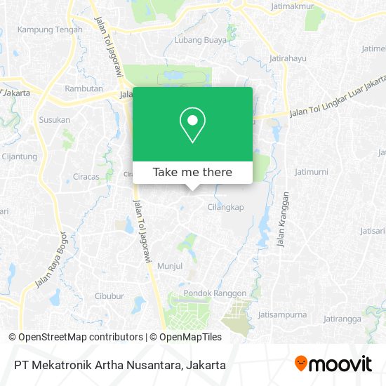PT Mekatronik Artha Nusantara map