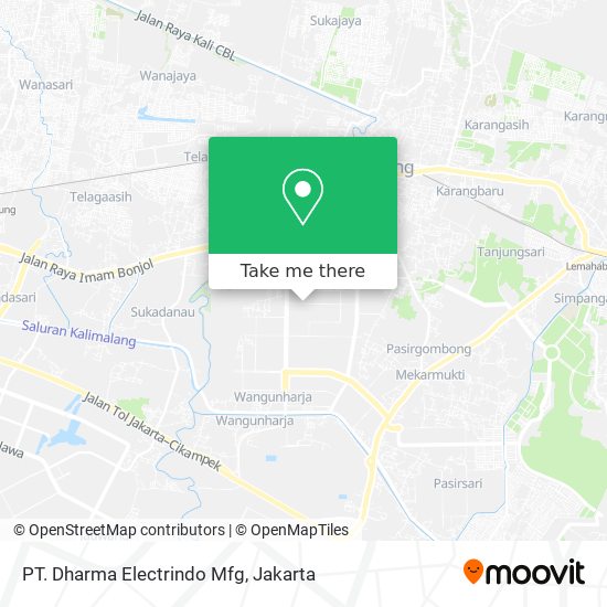 PT. Dharma Electrindo Mfg map
