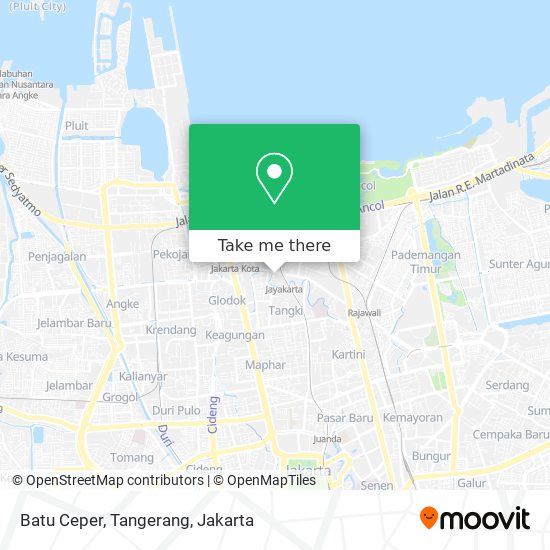 Batu Ceper, Tangerang map