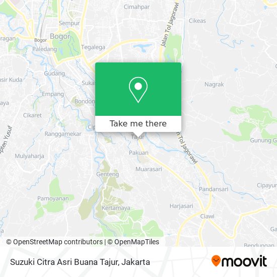 Suzuki Citra Asri Buana Tajur map