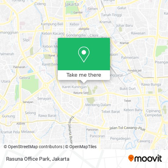 Rasuna Office Park map