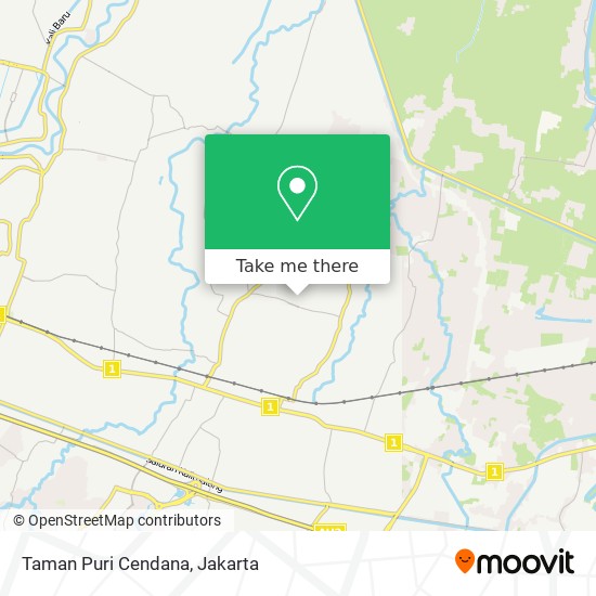 Taman Puri Cendana map