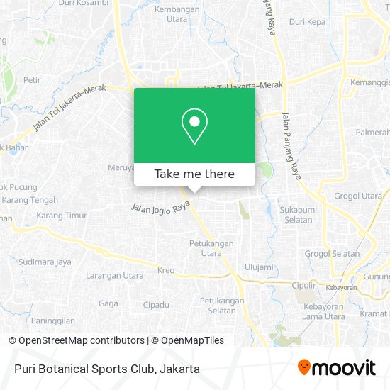 Puri Botanical Sports Club map