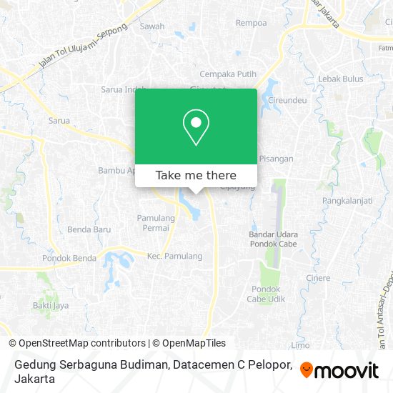 Gedung Serbaguna Budiman, Datacemen C Pelopor map