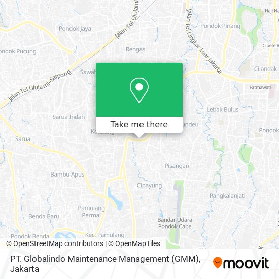 PT. Globalindo Maintenance Management (GMM) map