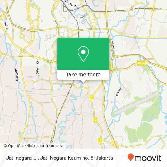 Jati negara, Jl. Jati Negara Kaum no. 5 map