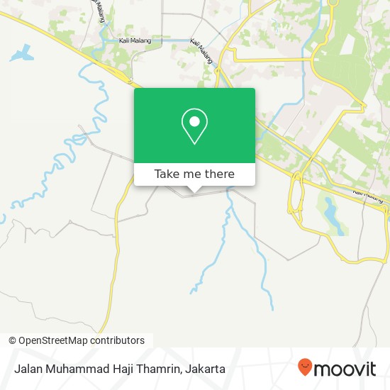 Jalan Muhammad Haji Thamrin map