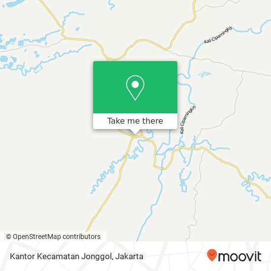 Kantor Kecamatan Jonggol map