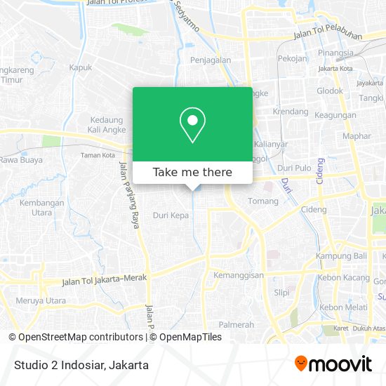 Studio 2 Indosiar map