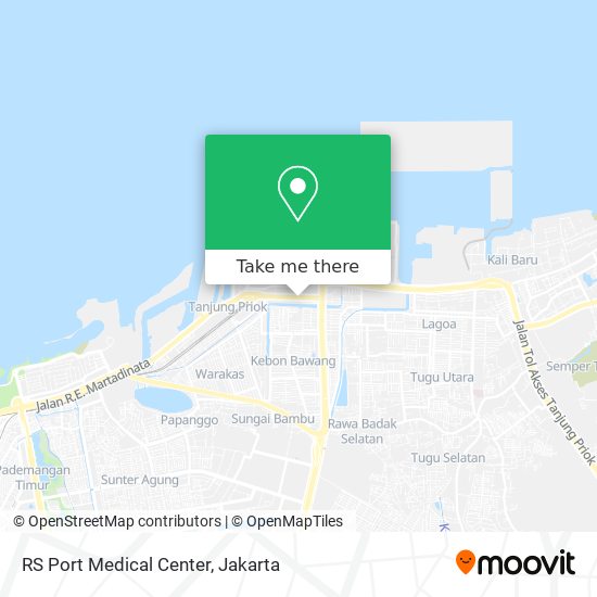 RS Port Medical Center map