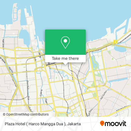 Plaza Hotel ( Harco Mangga Dua ) map