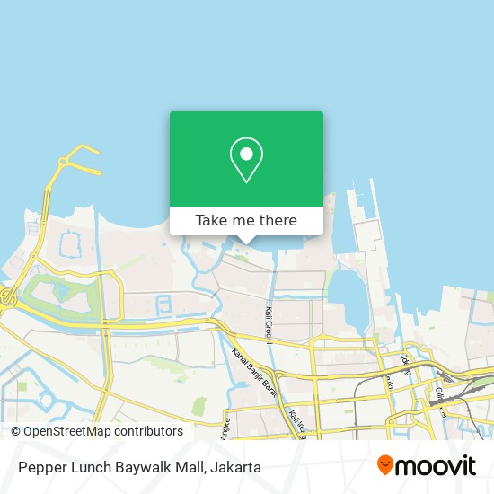 Pepper Lunch Baywalk Mall map