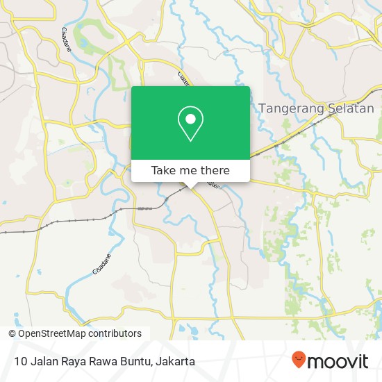 10 Jalan Raya Rawa Buntu map