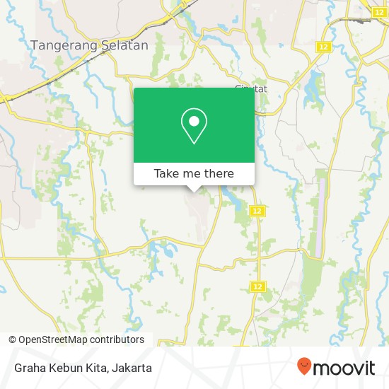 Graha Kebun Kita map