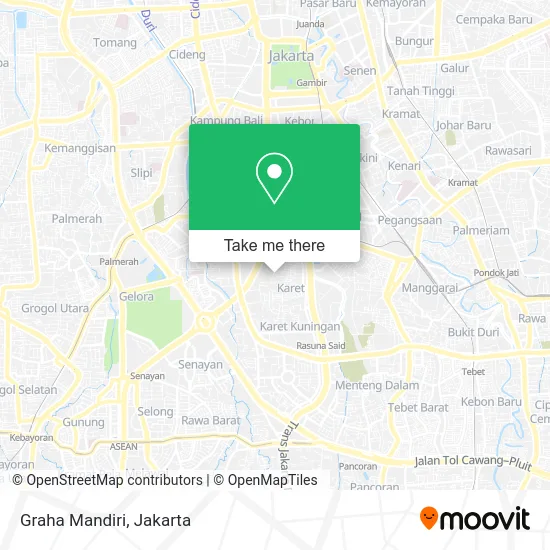 Graha Mandiri map