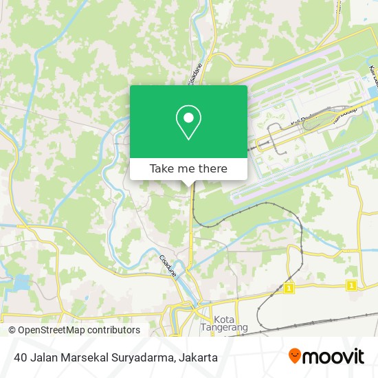40 Jalan Marsekal Suryadarma map