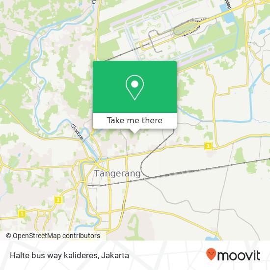 Halte bus way kalideres map