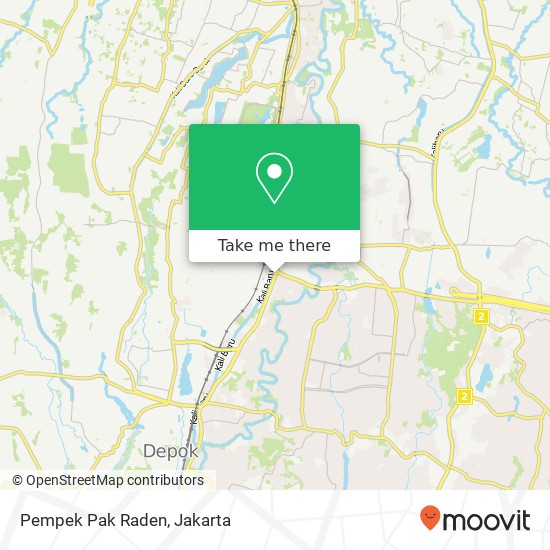 Pempek Pak Raden map