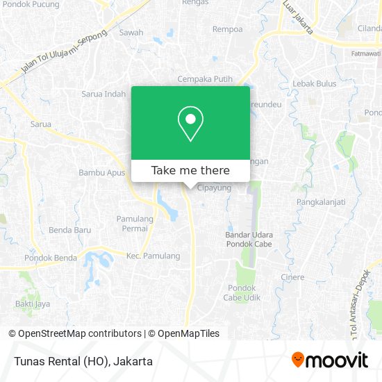 Tunas Rental (HO) map