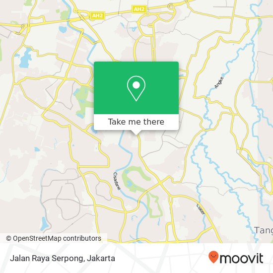 Jalan Raya Serpong map