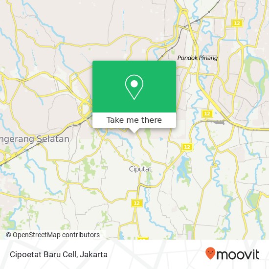 Cipoetat Baru Cell map