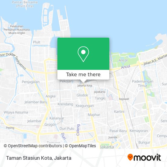 Taman Stasiun Kota map