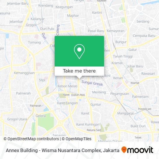 Annex Building - Wisma Nusantara Complex map