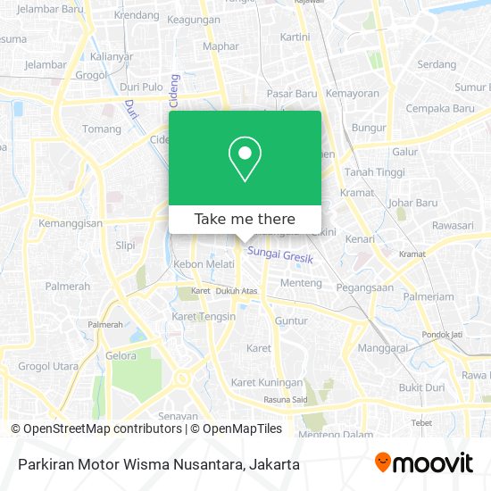 Parkiran Motor Wisma Nusantara map